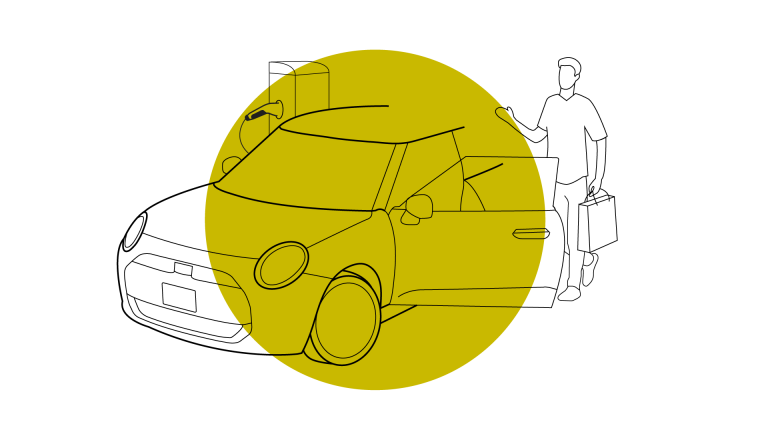 Electromovilidad MINI - carga - compras